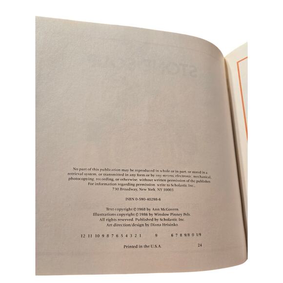 STONE SOUP Ann McGovern Classic Folktale Scholastic Paperback - Picture 6 of 9